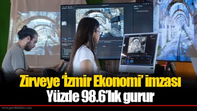 Zirveye ‘İzmir Ekonomi’ imzası  Yüzde 98.6’lık gurur