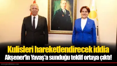 Kulisleri hareketlendirecek iddia Akşener'in Yavaş'a sunduğu teklif ortaya çıktı!