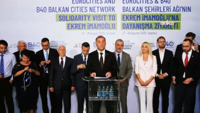 Avrupalı belediye başkanlarının İmamoğlu'nu ziyaret talebi reddedildi; İmamoğlu'na verilen 'Özel Demokrasi Ödülü'nü Dilek İmamoğlu aldı