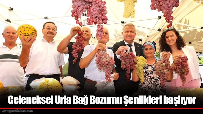 Geleneksel Urla Bağ Bozumu Şenlikleri başlıyor