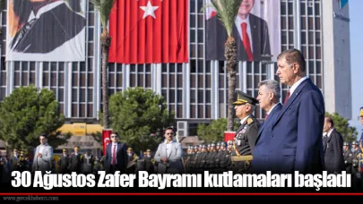 30 Ağustos Zafer Bayramı kutlamaları başladı