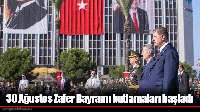 30 Ağustos Zafer Bayramı kutlamaları başladı
