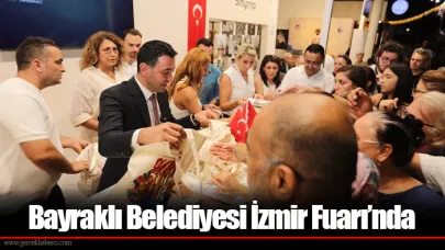 Bayraklı Belediyesi İzmir Fuarı’nda