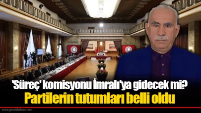 'Süreç' komisyonu İmralı'ya gidecek mi? Partilerin tutumları belli oldu