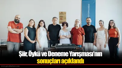 Şiir, Öykü ve Deneme Yarışması’nın sonuçları açıklandı