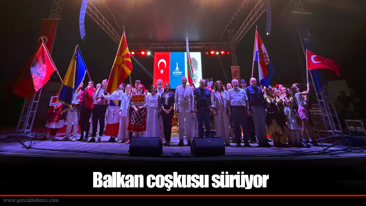 Balkan coşkusu sürüyor