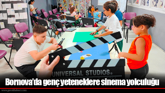 Bornova’da genç yeteneklere sinema yolculuğu