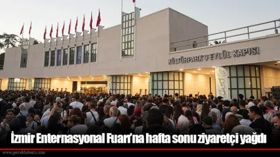 İzmir Enternasyonal Fuarı’na hafta sonu ziyaretçi yağdı