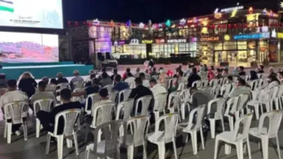AK Parti'nin Çorum'daki Gazze etkinliğinde sandalyeler boş kaldı: AK Partili vekiller de katılmadı