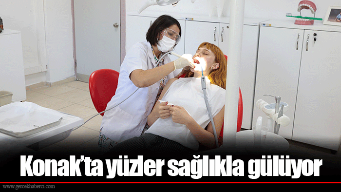 Konak’ta yüzler sağlıkla gülüyor