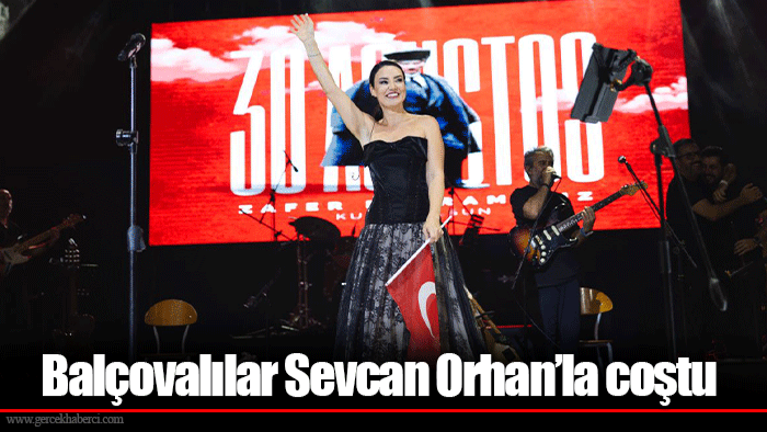 Balçovalılar Sevcan Orhan’la coştu