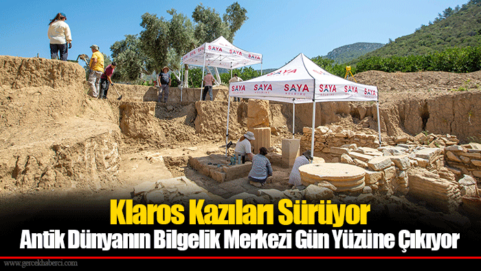Klaros Kazıları Sürüyor... Antik Dünyanın Bilgelik Merkezi Gün Yüzüne Çıkıyor