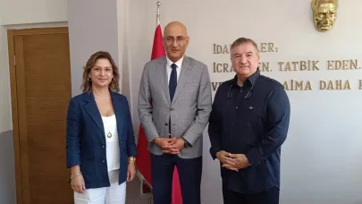 ETİK Başkanı ve Yardımcısından Kaymakam Aydın'a ziyaret