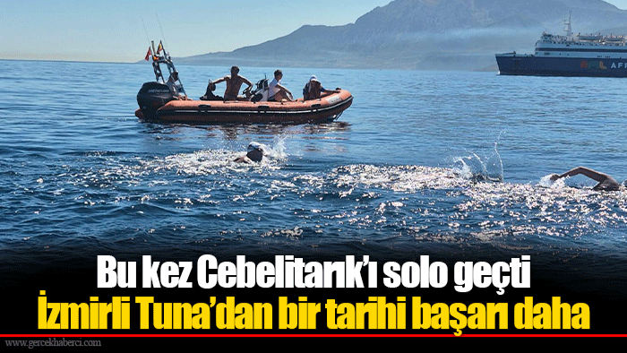 Bu kez Cebelitarık’ı solo geçti