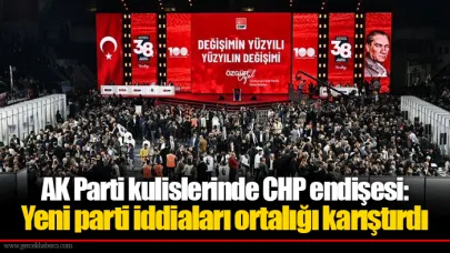 AK Parti kulislerinde CHP endişesi: Yeni parti iddiaları ortalığı karıştırdı