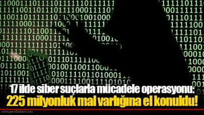 17 ilde siber suçlarla mücadele operasyonu: 225 milyonluk mal varlığına el konuldu!