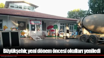 Büyükşehir, yeni dönem öncesi okulları yeniledi