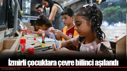 İzmirli çocuklara çevre bilinci aşılandı