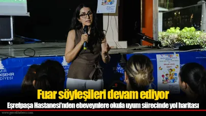 Fuar söyleşileri devam ediyor