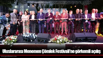 Uluslararası Menemen Çömlek Festivali'ne görkemli açılış