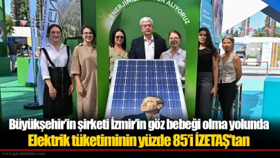 Büyükşehir’in şirketi İzmir’in göz bebeği olma yolunda