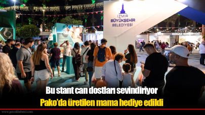 Bu stant can dostları sevindiriyor
