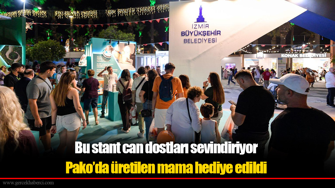 Bu stant can dostları sevindiriyor