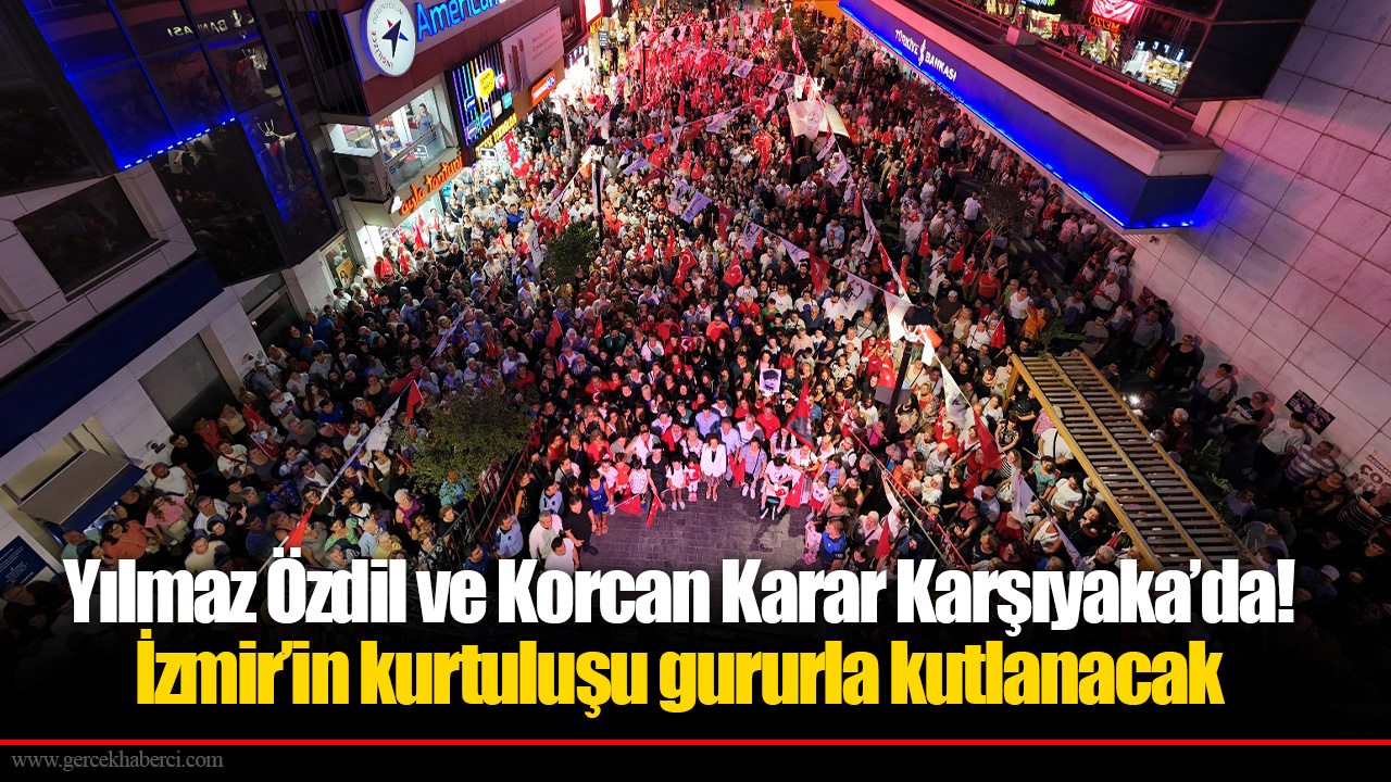 Yılmaz Özdil ve Korcan Karar Karşıyaka’da!