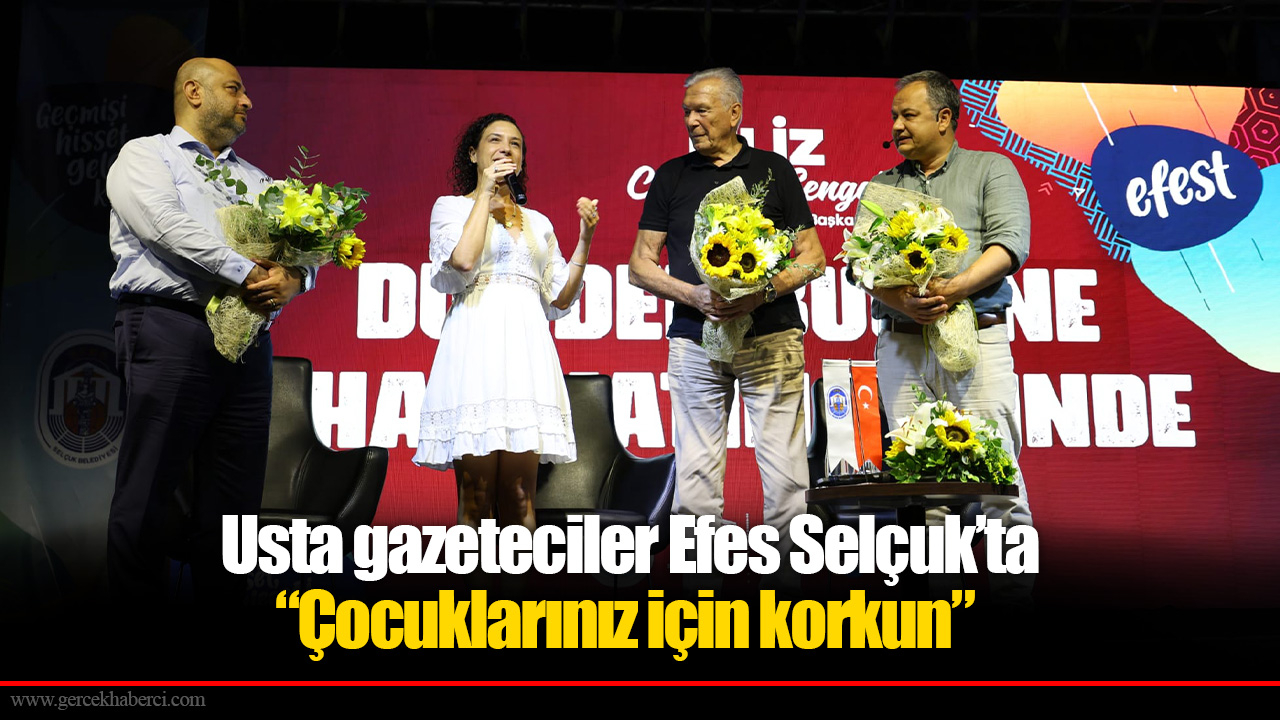 Usta gazeteciler Efes Selçuk’ta