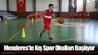 Menderes’te Kış Spor Okulları Başlıyor