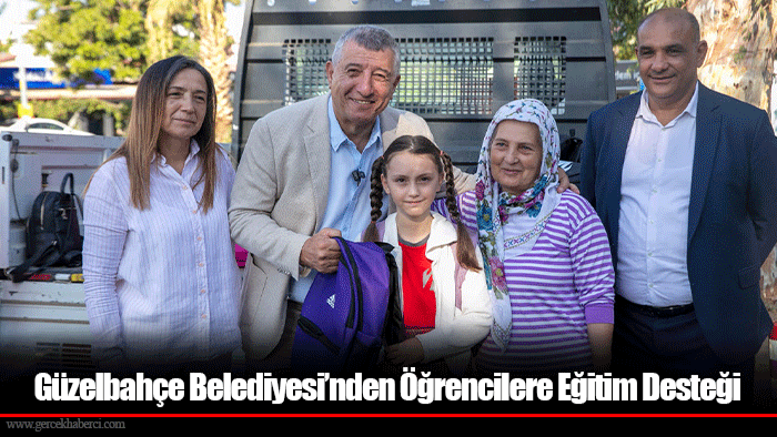 Güzelbahçe Belediyesi’nden Öğrencilere Eğitim Desteği