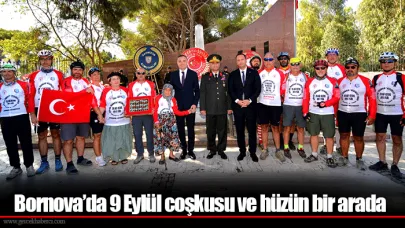 Bornova’da 9 Eylül coşkusu ve hüzün bir arada