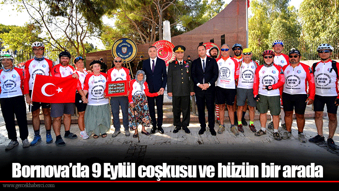 Bornova’da 9 Eylül coşkusu ve hüzün bir arada