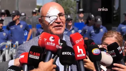 Gözüne biber gazı sıkılan CHP'li Tanal: Gözlüğüm, kör olmamı engelledi