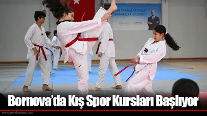 Bornova’da Kış Spor Kursları Başlıyor