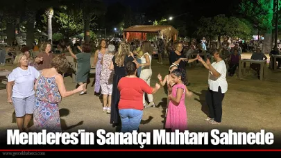 Menderes’in Sanatçı Muhtarı Sahnede