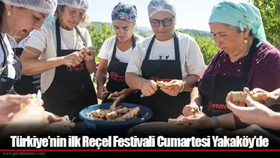 Türkiye’nin ilk Reçel Festivali Cumartesi Yakaköy’de