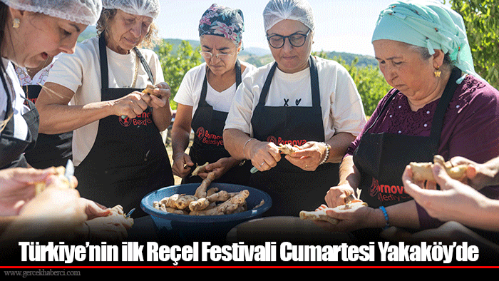Türkiye’nin ilk Reçel Festivali Cumartesi Yakaköy’de
