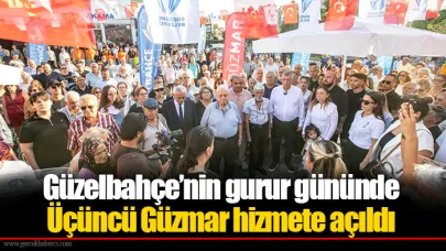 Güzelbahçe’nin gurur gününde