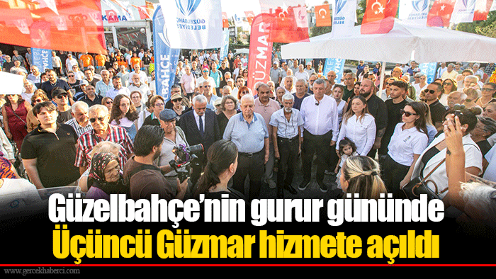 Güzelbahçe’nin gurur gününde