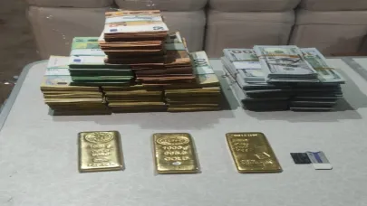 Manavgat Belediyesi 'yolsuzluk' ve 'rüşvet' soruşturmasında 3 kg külçe altın yarım milyonun üzerinde döviz ele geçirildi