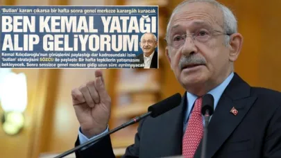 Kemal Kılıçdaroğlu'ndan o manşete tepki: Genel Merkeze yatak götürecek haberine yanıt verdi