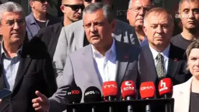 Özgür Özel, Sarıyer'deki çalışma ofisinde: Ben gelince paldır küldür kaçıyorlar