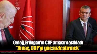 Özdağ, Erdoğan'ın CHP amacını açıkladı