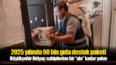 Büyükşehir ihtiyaç sahiplerine bir “alo” kadar yakın