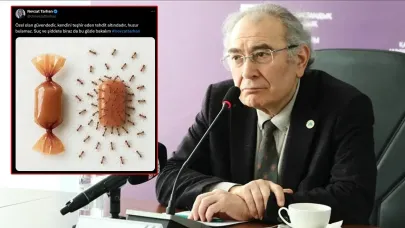Rektör Tarhan'dan akılalmaz paylaşım: Kadını 'ambalaj'ladı, tacizi 'ak'ladı!