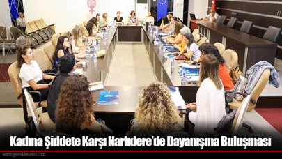 Kadına Şiddete Karşı Narlıdere’de Dayanışma Buluşması