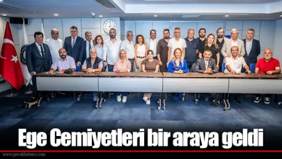 Ege Cemiyetleri bir araya geldi