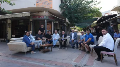Başkan Dutlulu, Çarşı Esnafıyla Kahvaltıda Buluştu