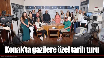Konak’ta gazilere özel tarih turu
